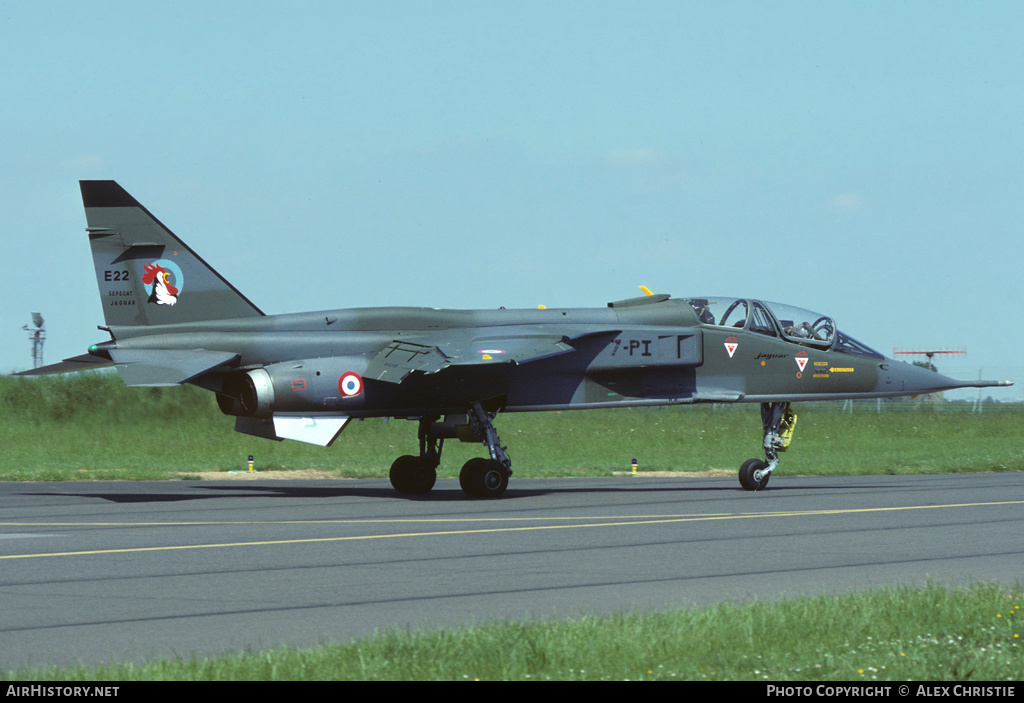 Aircraft Photo of E22 | Sepecat Jaguar E | France - Air Force | AirHistory.net #101205