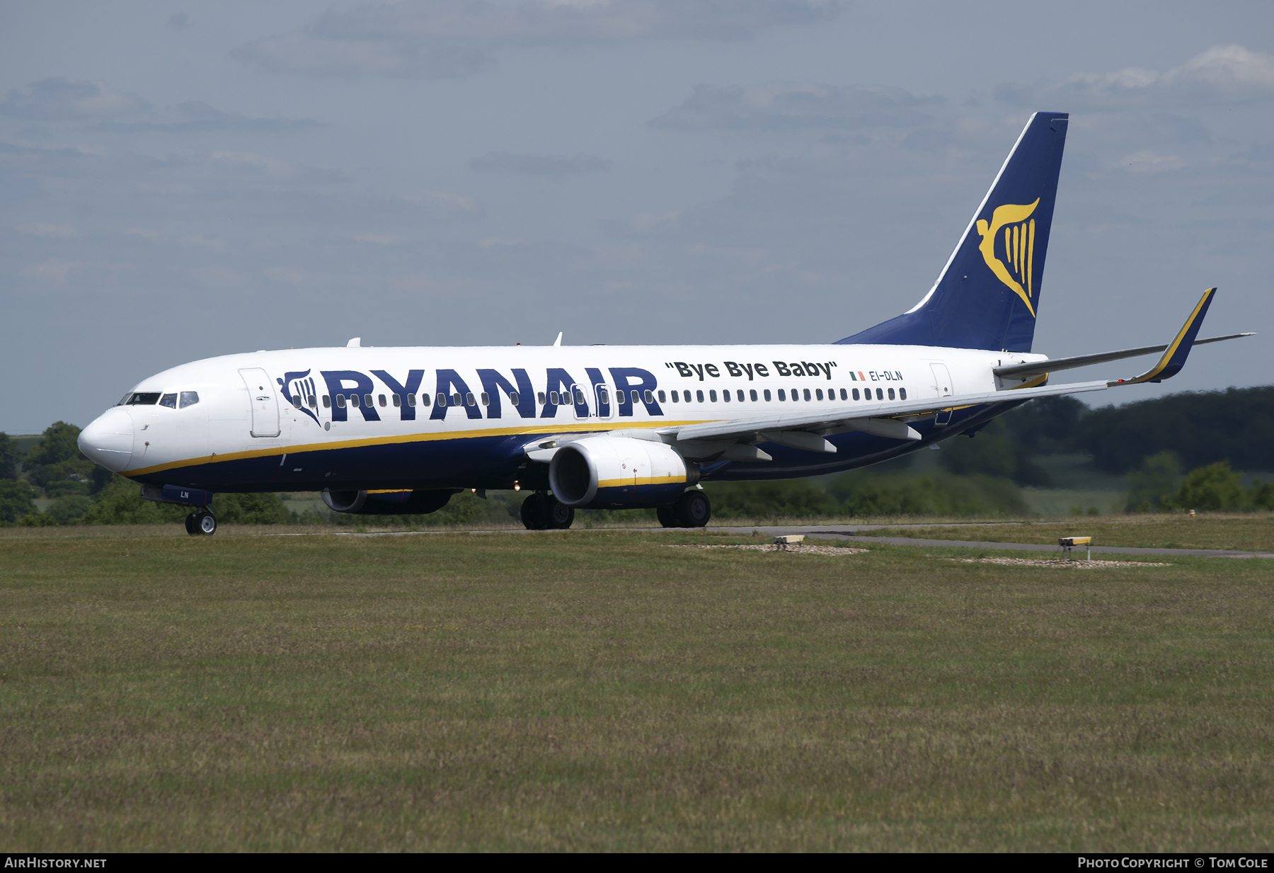 Aircraft Photo of EI-DLN | Boeing 737-8AS | Ryanair | AirHistory.net #101218