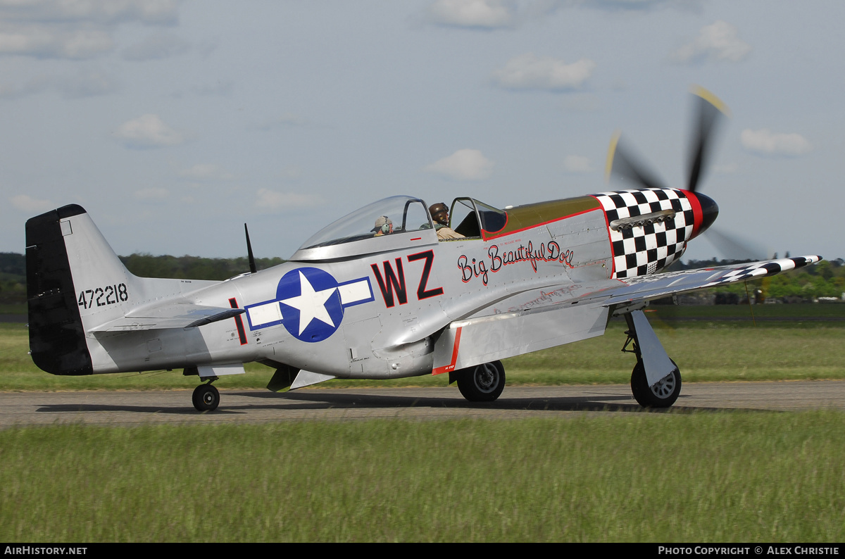 Aircraft Photo of G-HAEC / 472218 | Commonwealth CA-18 Mustang 22 (P-51D) | USA - Air Force | AirHistory.net #101227