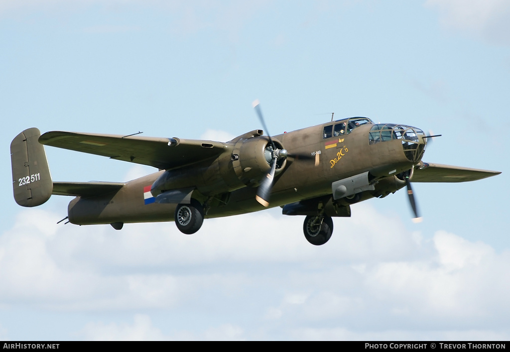 Aircraft Photo of N320SQ / N5-149 | North American B-25N Mitchell | Netherlands East Indies - Air Force | AirHistory.net #101235