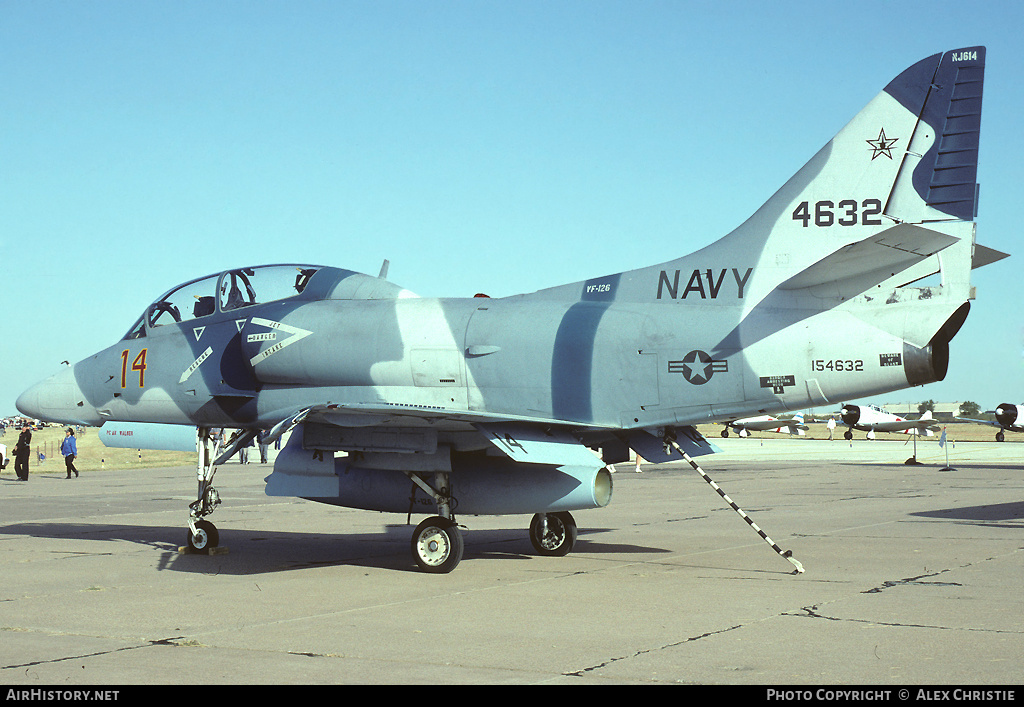Aircraft Photo of 154632 / 4632 | Douglas TA-4J Skyhawk | USA - Navy | AirHistory.net #101236