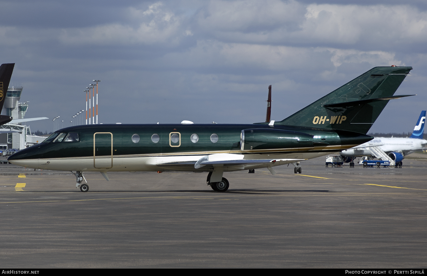 Aircraft Photo of OH-WIP | Dassault Falcon 20F | AirHistory.net #101258