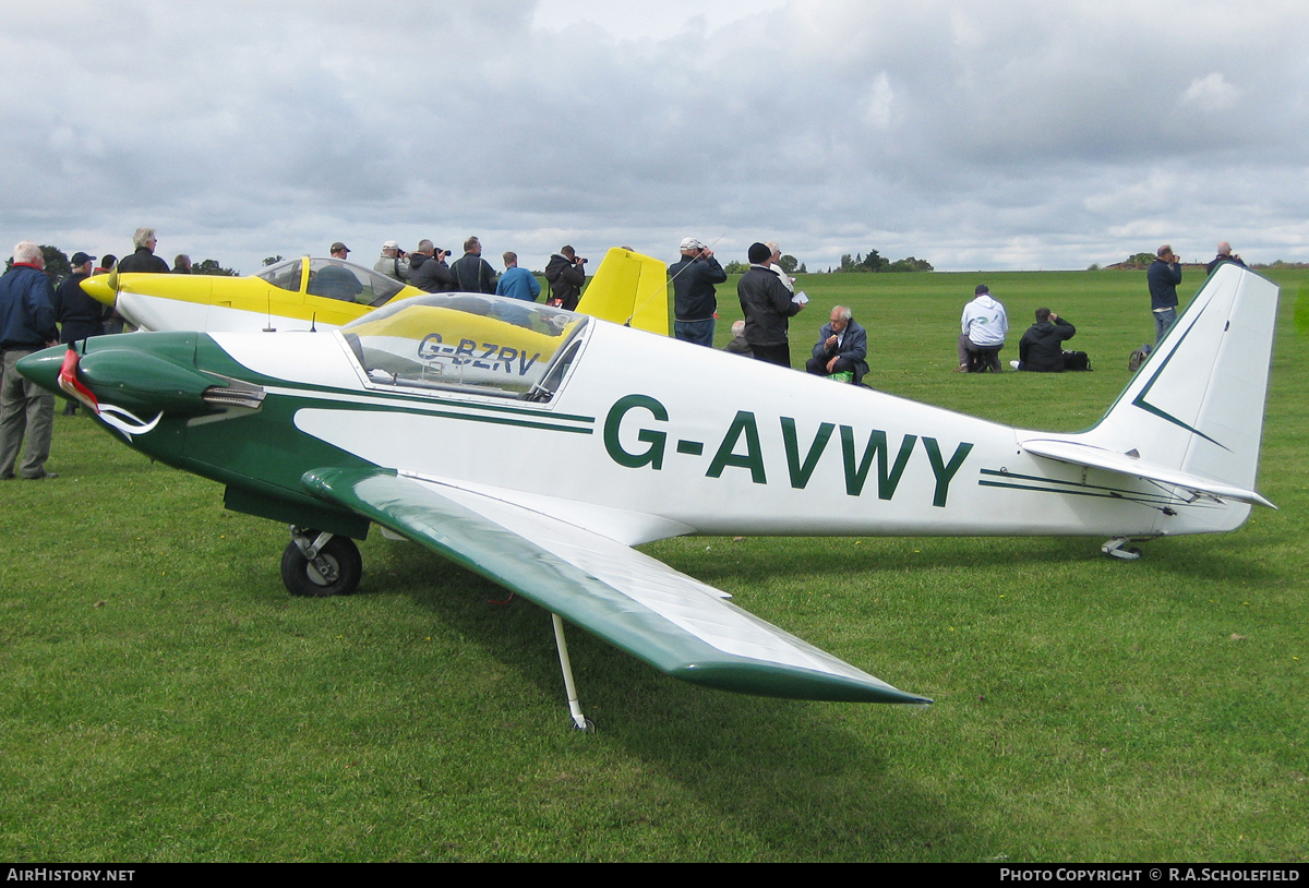 Aircraft Photo of G-AVWY | Sportavia-Pützer Fournier RF-4D | AirHistory.net #101278