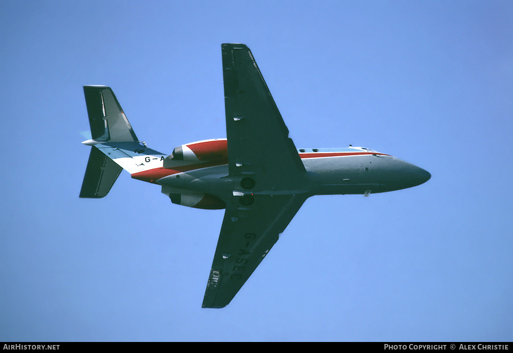 Aircraft Photo of G-ASEC | De Havilland D.H. 125-1/521 | AirHistory.net #101282