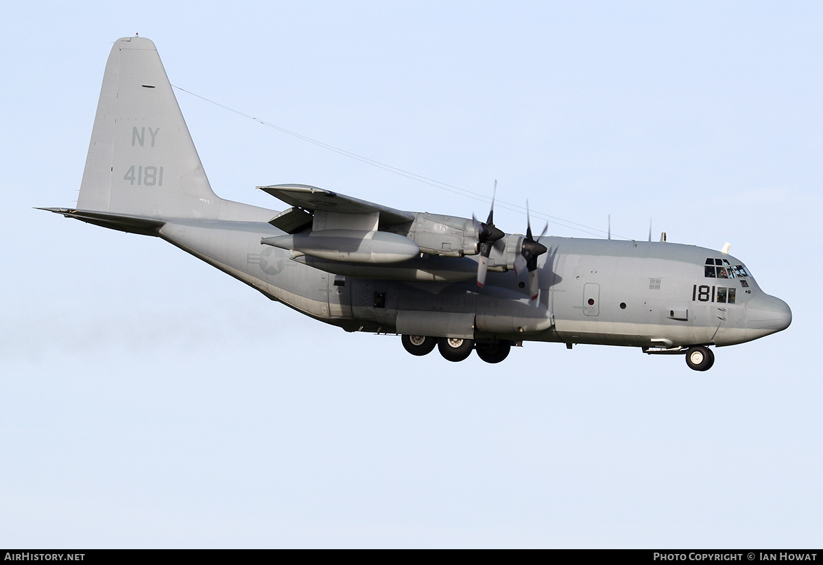 Aircraft Photo of 164181 / 4181 | Lockheed KC-130T Hercules (L-382) | USA - Marines | AirHistory.net #101289