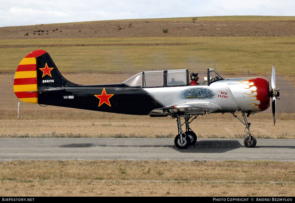 Aircraft Photo of VH-XSU | Yakovlev Yak-52 | Soviet Union - Air Force | AirHistory.net #101295