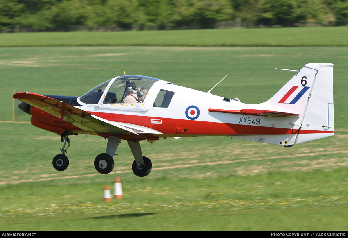 Aircraft Photo of G-CBID / XX549 | Scottish Aviation Bulldog 120/121 | UK - Air Force | AirHistory.net #101296