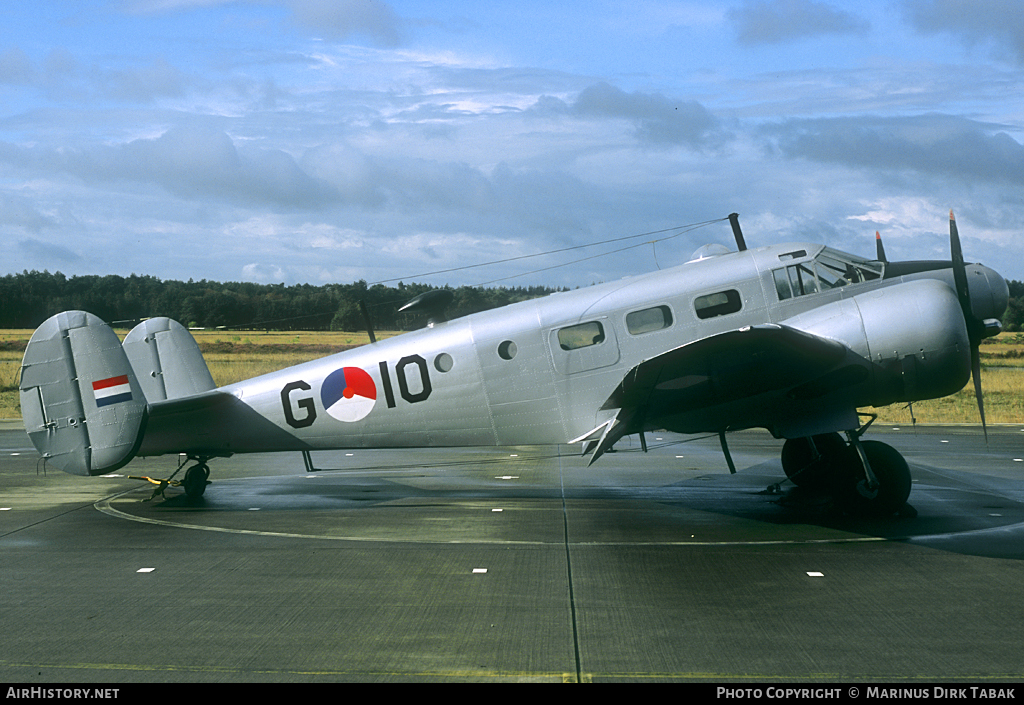 Aircraft Photo of G-10 | Beech D18S | Netherlands - Air Force | AirHistory.net #101320