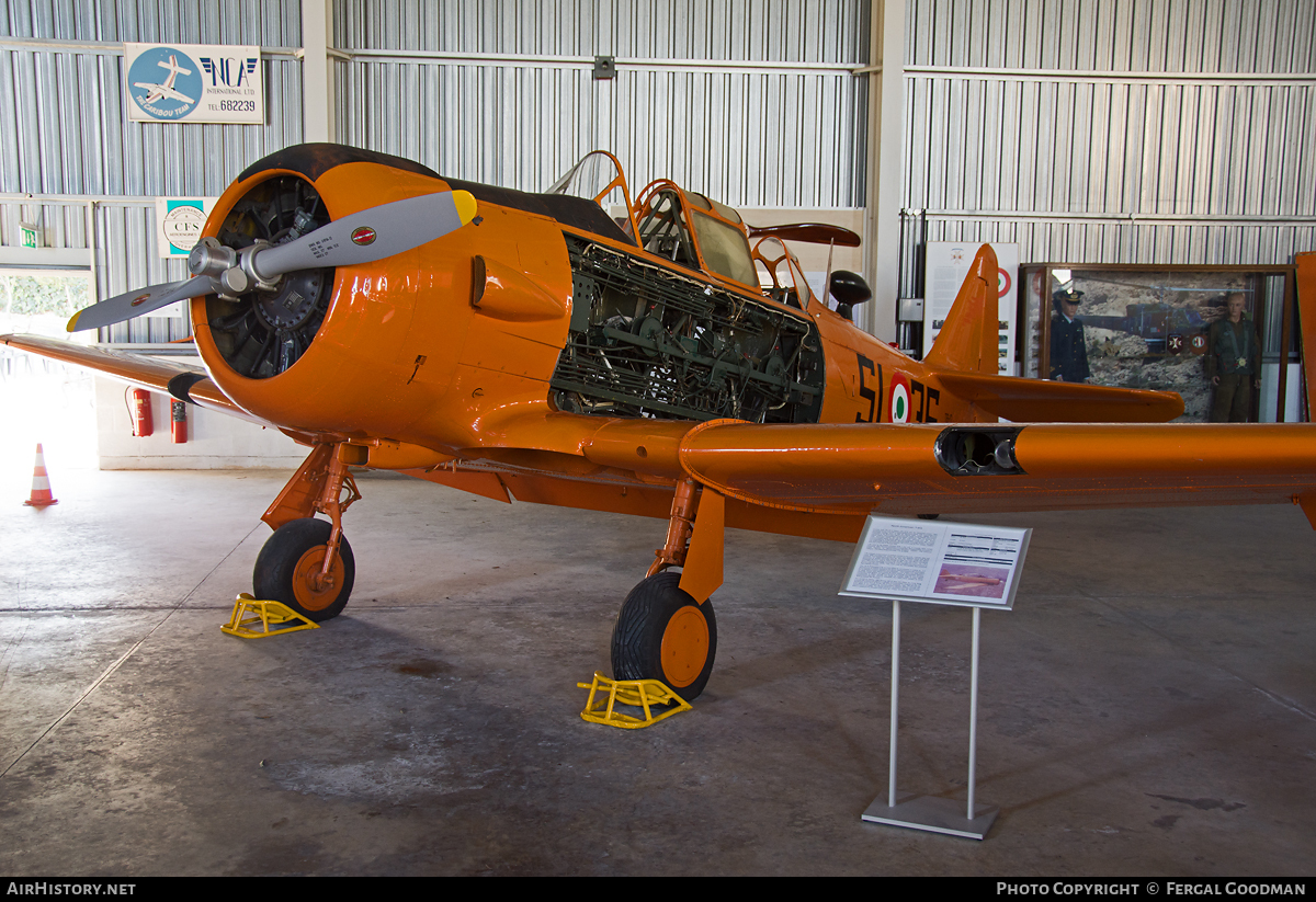 Aircraft Photo of MM53679 | North American T-6G Texan | Italy - Air Force | AirHistory.net #101334