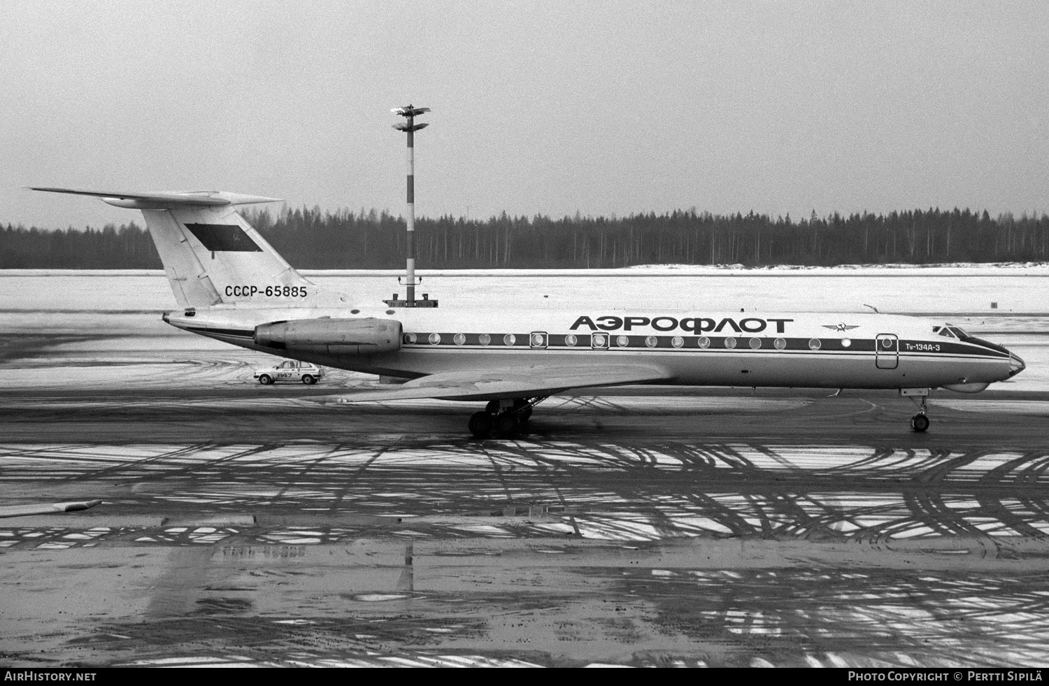 Aircraft Photo of CCCP-65885 | Tupolev Tu-134A-3 | Aeroflot | AirHistory.net #101375