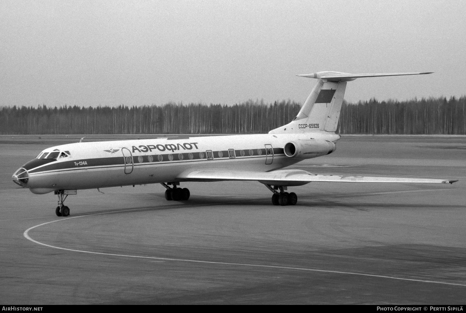 Aircraft Photo of CCCP-65926 | Tupolev Tu-134AK | Aeroflot | AirHistory.net #101377
