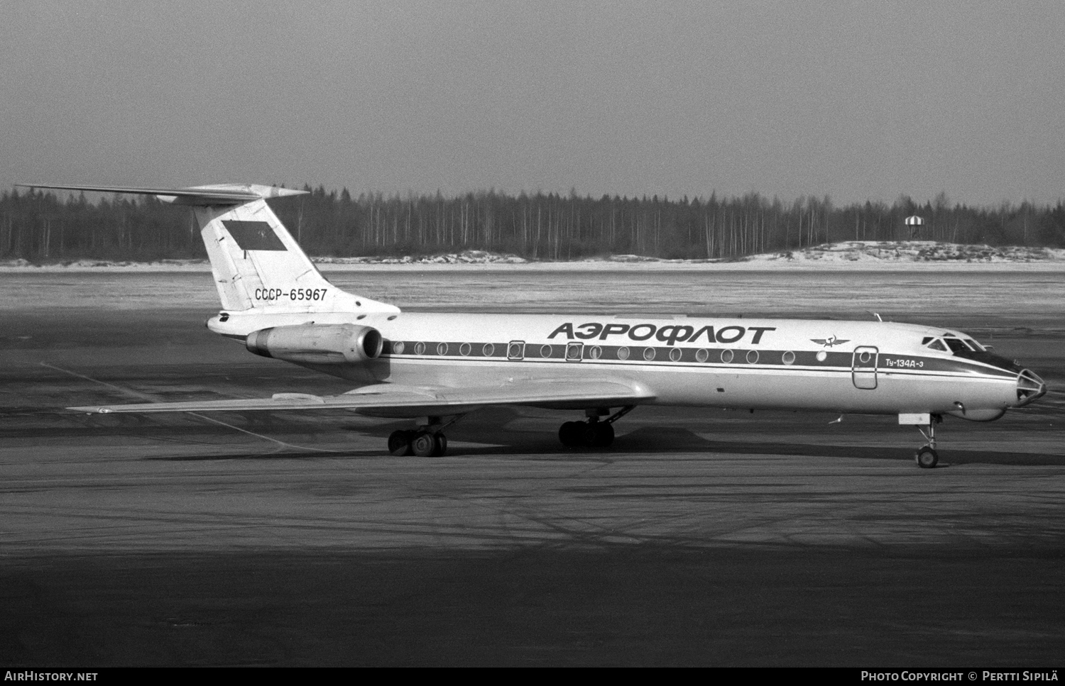Aircraft Photo of CCCP-65967 | Tupolev Tu-134A-3 | Aeroflot | AirHistory.net #101378