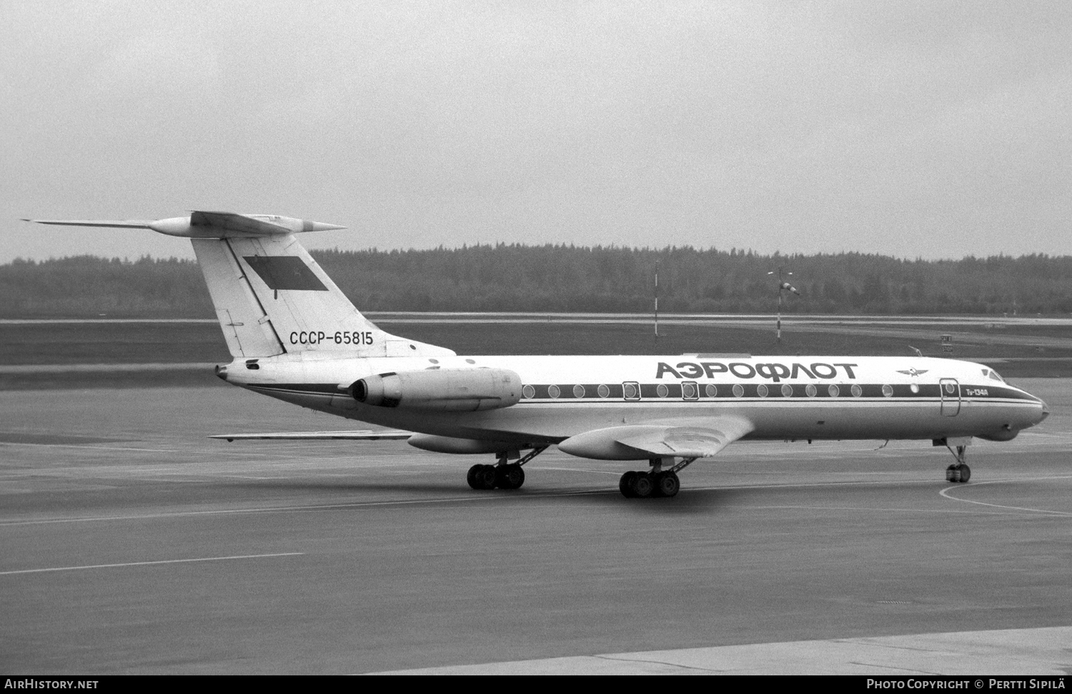 Aircraft Photo of CCCP-65815 | Tupolev Tu-134A | Aeroflot | AirHistory.net #101380