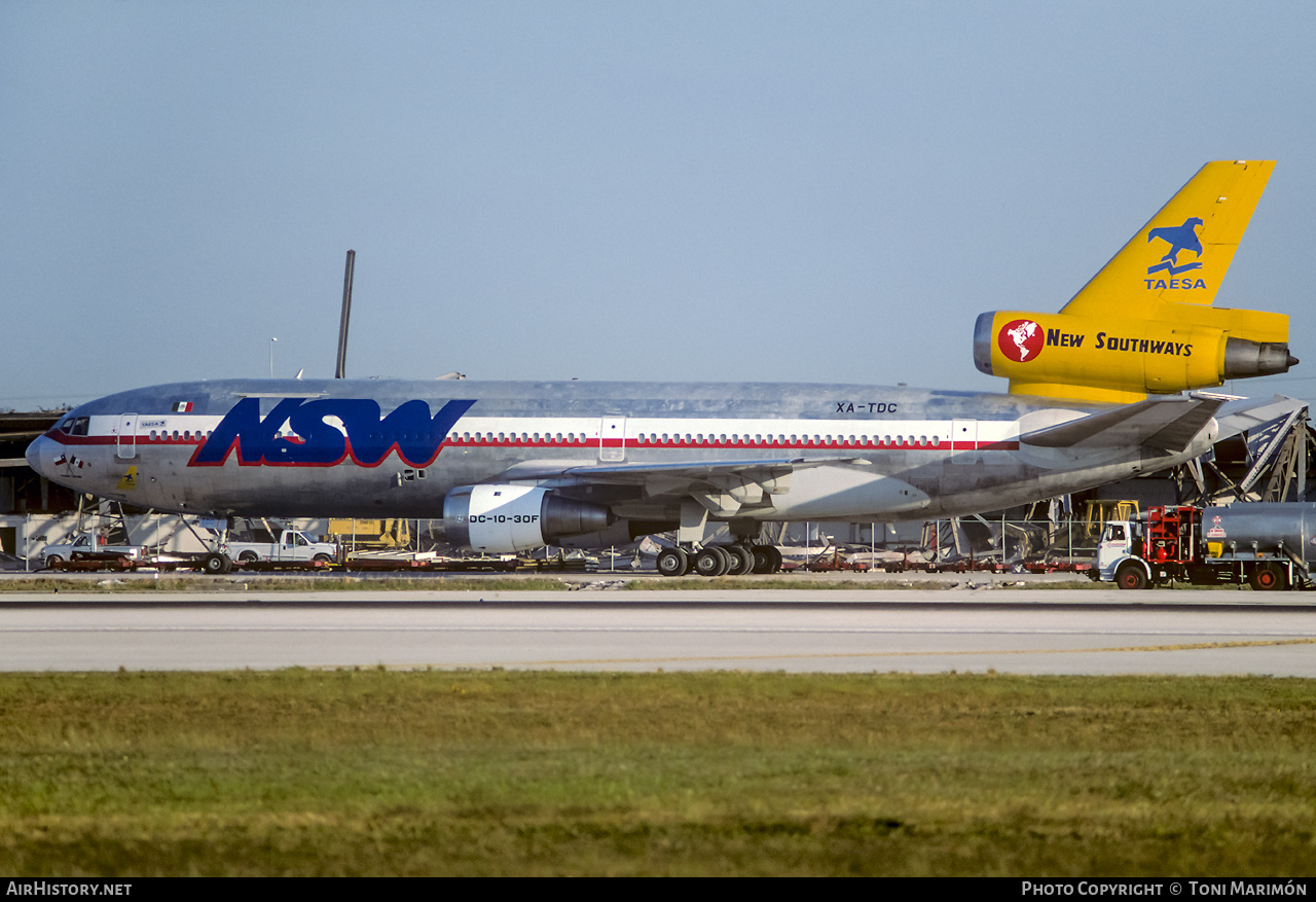 Aircraft Photo of XA-TDC | McDonnell Douglas DC-10-30(F) | NSW New Southways | AirHistory.net #101386