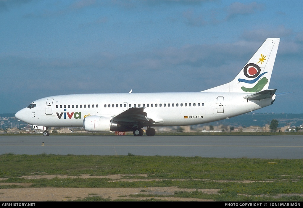 Aircraft Photo of EC-FFN | Boeing 737-36E | Viva Air | AirHistory.net #101389