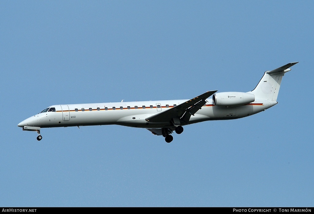 Aircraft Photo of PH-RXA | Embraer ERJ-145MP (EMB-145MP) | Air Exel | AirHistory.net #101390