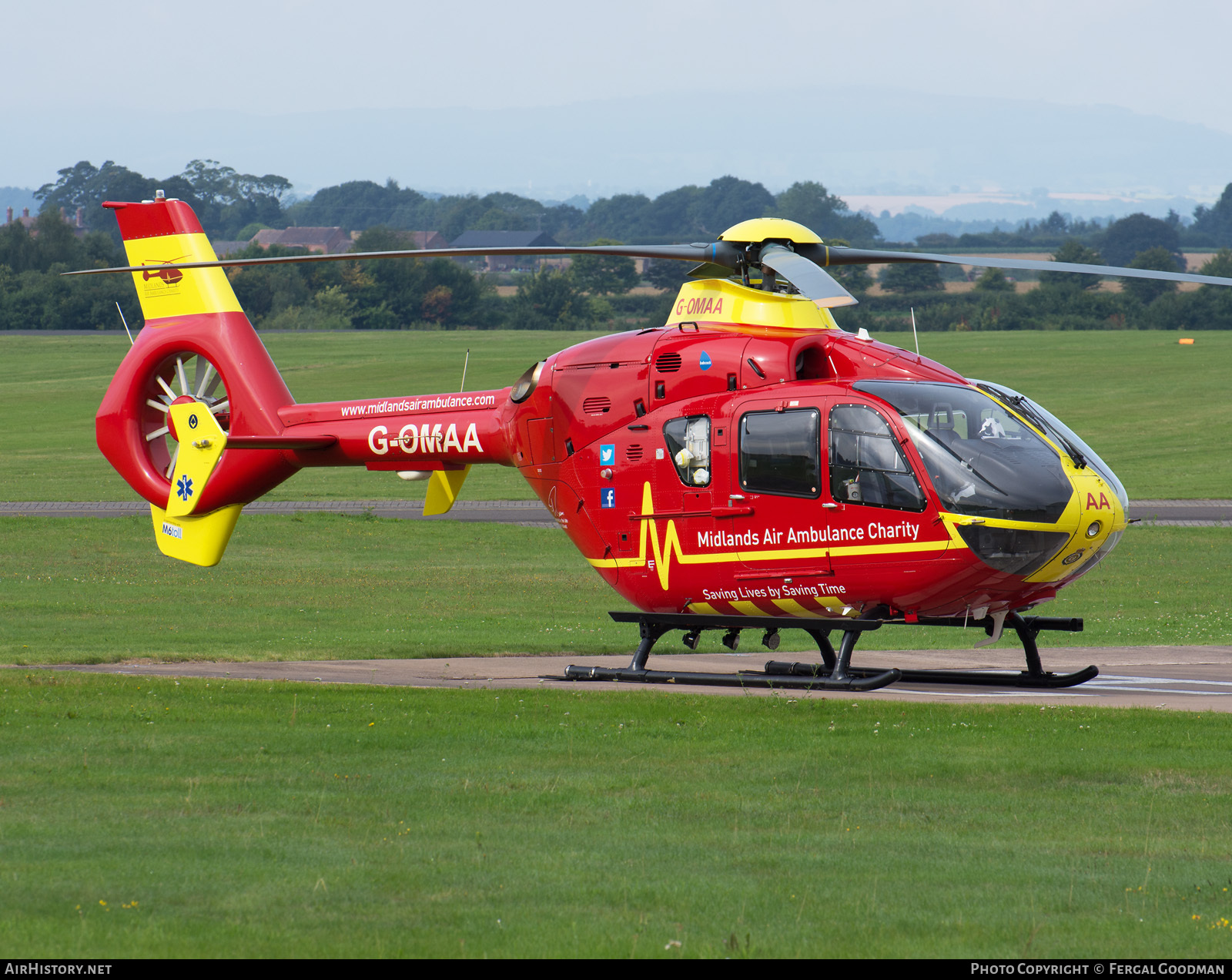 Aircraft Photo of G-OMAA | Eurocopter EC-135T-2+ | Midlands Air Ambulance | AirHistory.net #101396