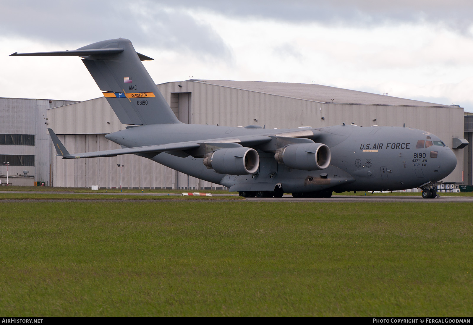 Aircraft Photo of 08-8190 / 88190 | Boeing C-17A Globemaster III | USA - Air Force | AirHistory.net #101407