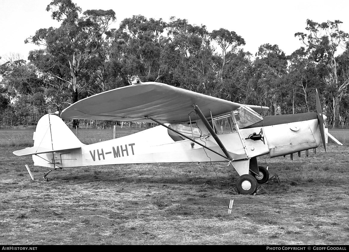 Aircraft Photo of VH-MHT | Taylorcraft E Auster Mk3 | AirHistory.net #101408