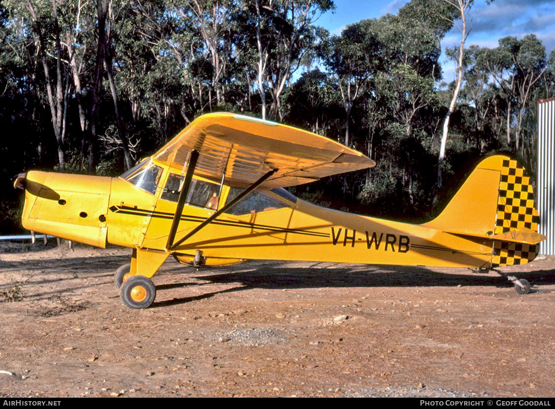 Aircraft Photo of VH-WRB | Auster J-1B Aiglet | AirHistory.net #101414