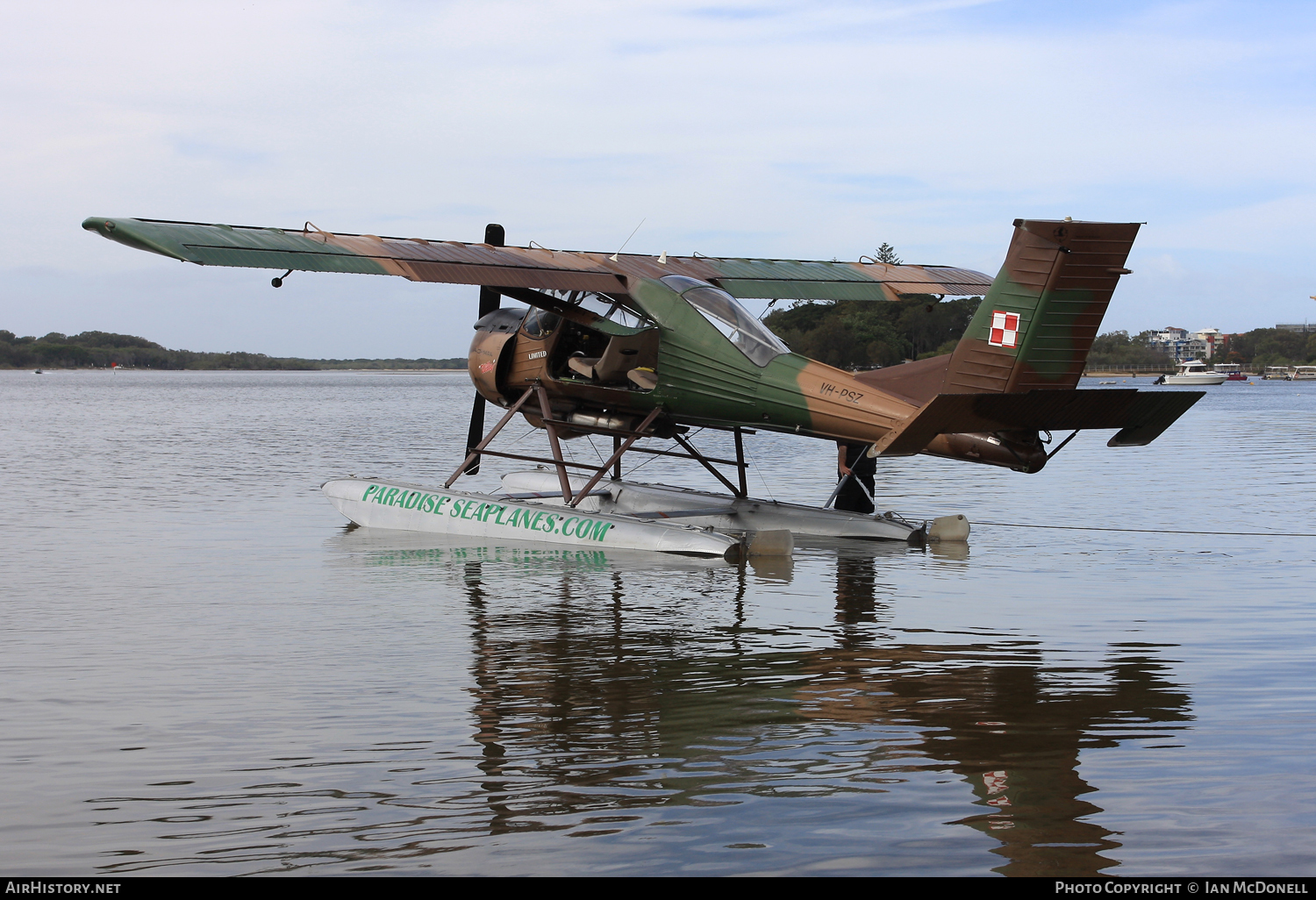 Aircraft Photo of VH-PSZ | PZL-Okecie PZL-104 Wilga 80 | Paradise Seaplanes | Poland - Air Force | AirHistory.net #101419