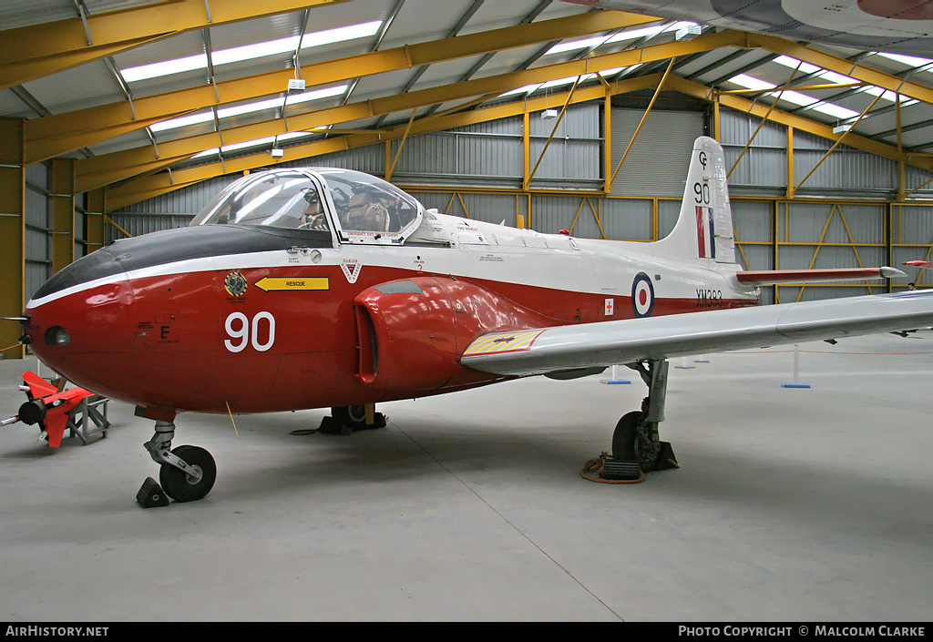 Aircraft Photo of XM383 | Hunting P.84 Jet Provost T3A | UK - Air Force | AirHistory.net #101452