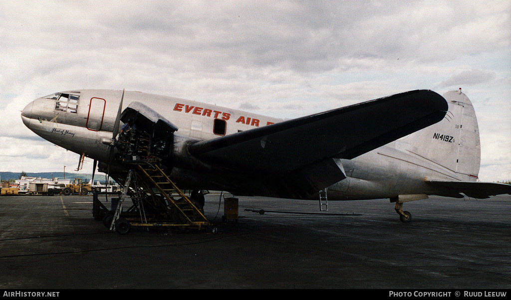 Aircraft Photo of N1419Z | Curtiss C-46A Commando | Everts Air Fuel | AirHistory.net #101462