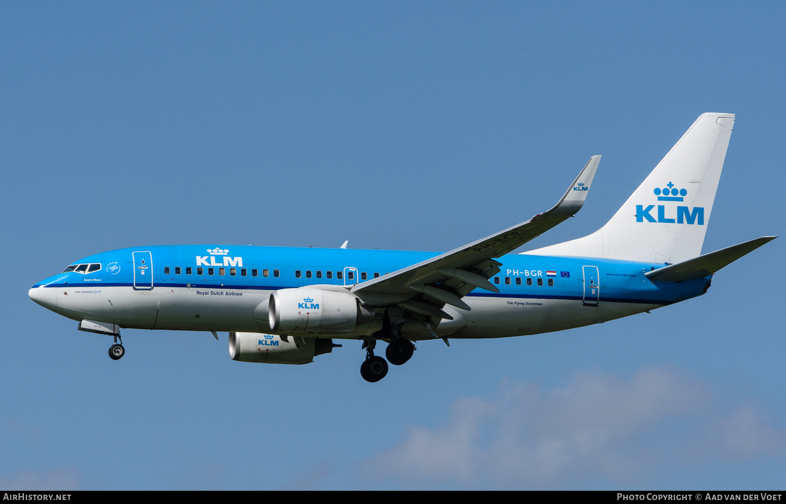 Aircraft Photo of PH-BGR | Boeing 737-7K2 | KLM - Royal Dutch Airlines | AirHistory.net #101467
