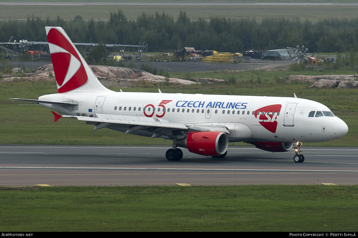 Aircraft Photo of OK-MEL | Airbus A319-112 | ČSA - Czech Airlines | AirHistory.net #101507