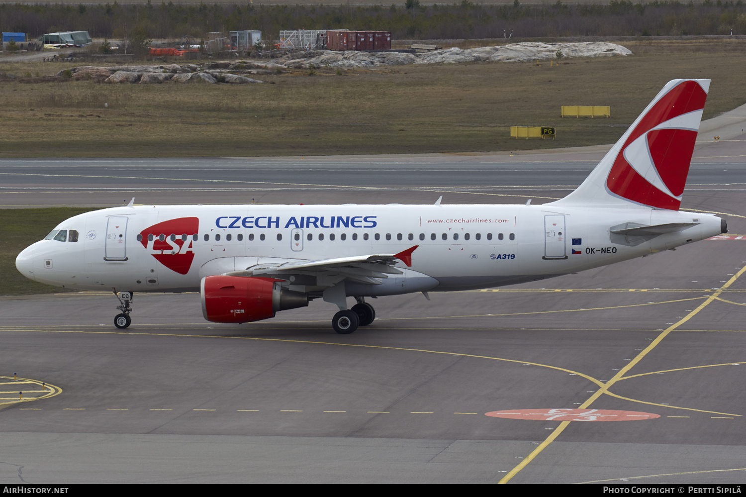 Aircraft Photo of OK-NEO | Airbus A319-112 | ČSA - Czech Airlines | AirHistory.net #101511