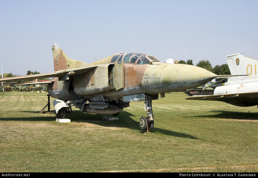 Aircraft Photo of 20 | Mikoyan-Gurevich MiG-23UB | Hungary - Air Force | AirHistory.net #101518