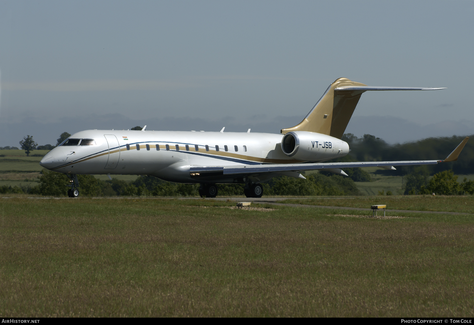 Aircraft Photo of VT-JSB | Bombardier Global Express (BD-700-1A10) | AirHistory.net #101519