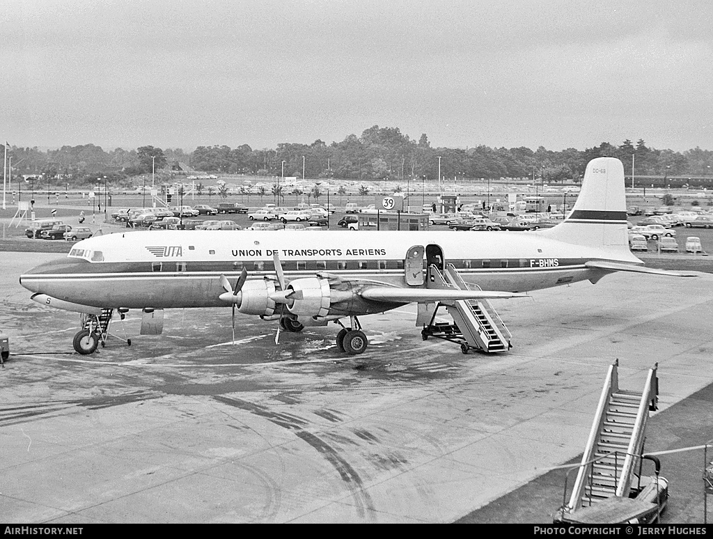 Aircraft Photo of F-BHMS | Douglas DC-6B | UTA - Union de Transports Aériens | AirHistory.net #101522