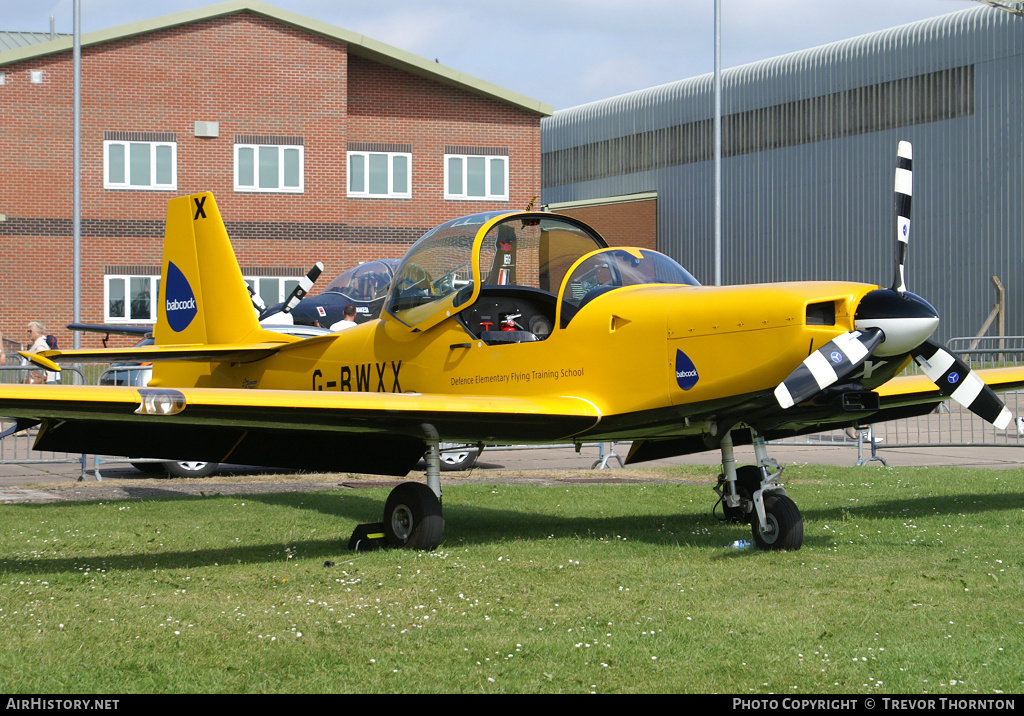 Aircraft Photo of G-BWXX | Slingsby T-67M-260 Firefly | Defence Elementary Flying Training School | AirHistory.net #101532