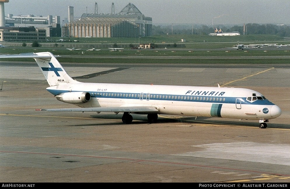 Aircraft Photo of OH-LYP | McDonnell Douglas DC-9-51 | Finnair | AirHistory.net #101535