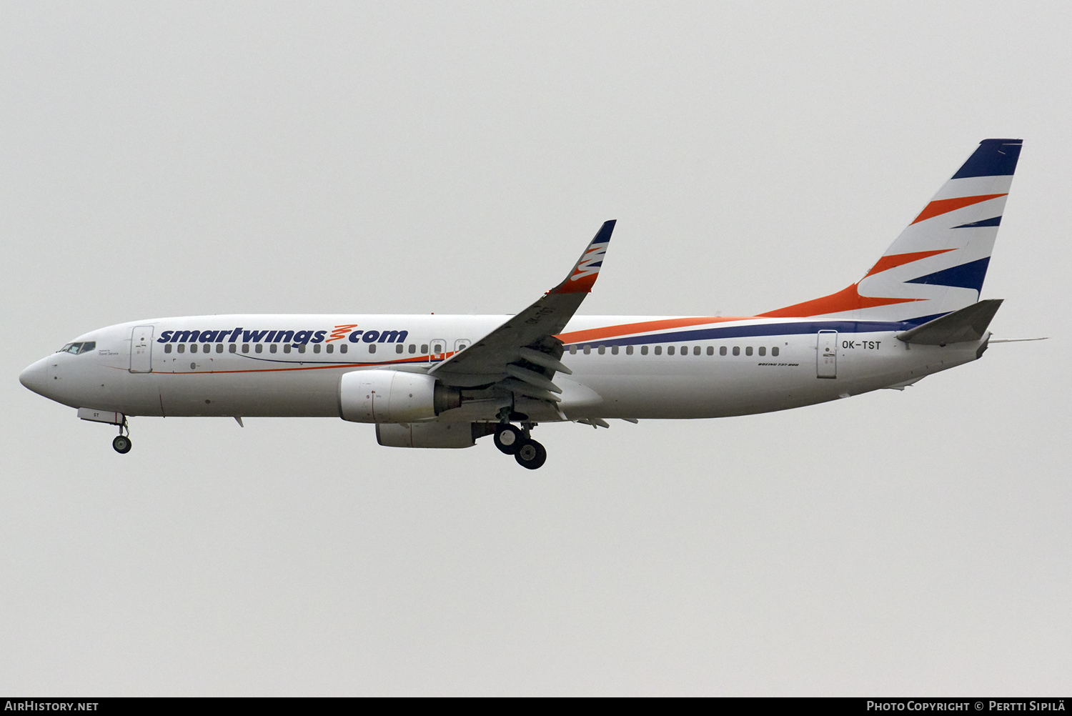 Aircraft Photo of OK-TST | Boeing 737-86N | Smartwings | AirHistory.net #101547