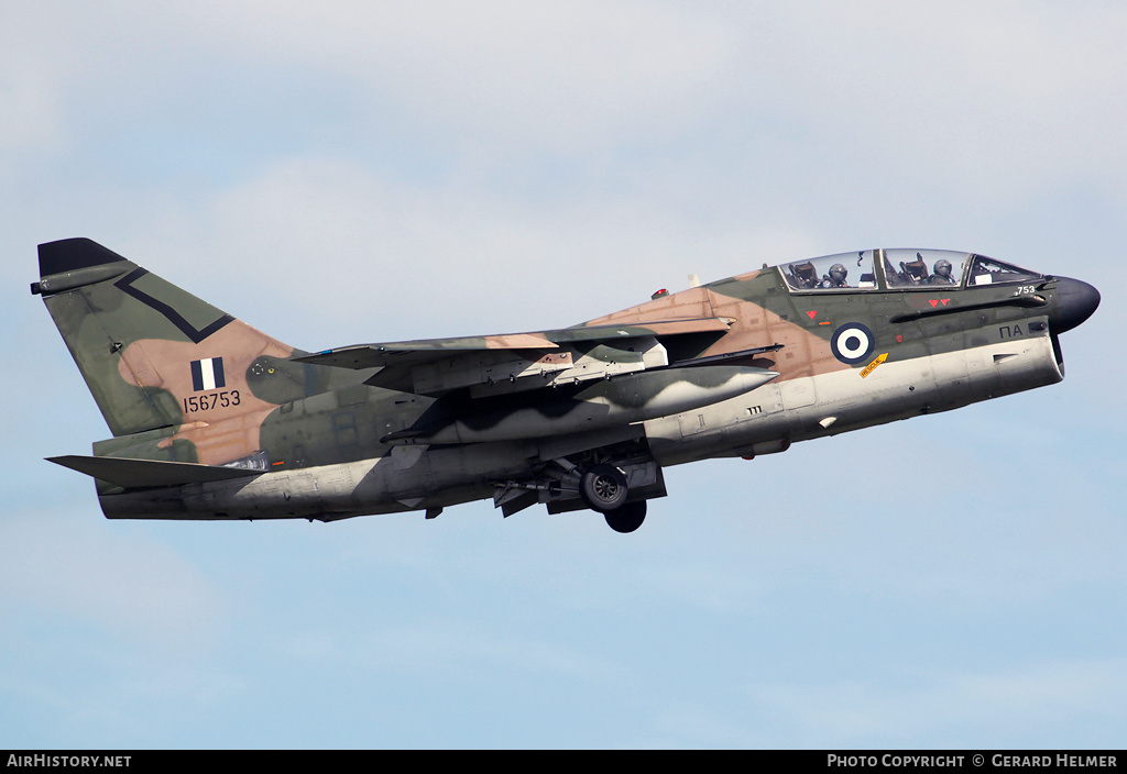 Aircraft Photo of 156753 | LTV TA-7C Corsair II | Greece - Air Force | AirHistory.net #101553