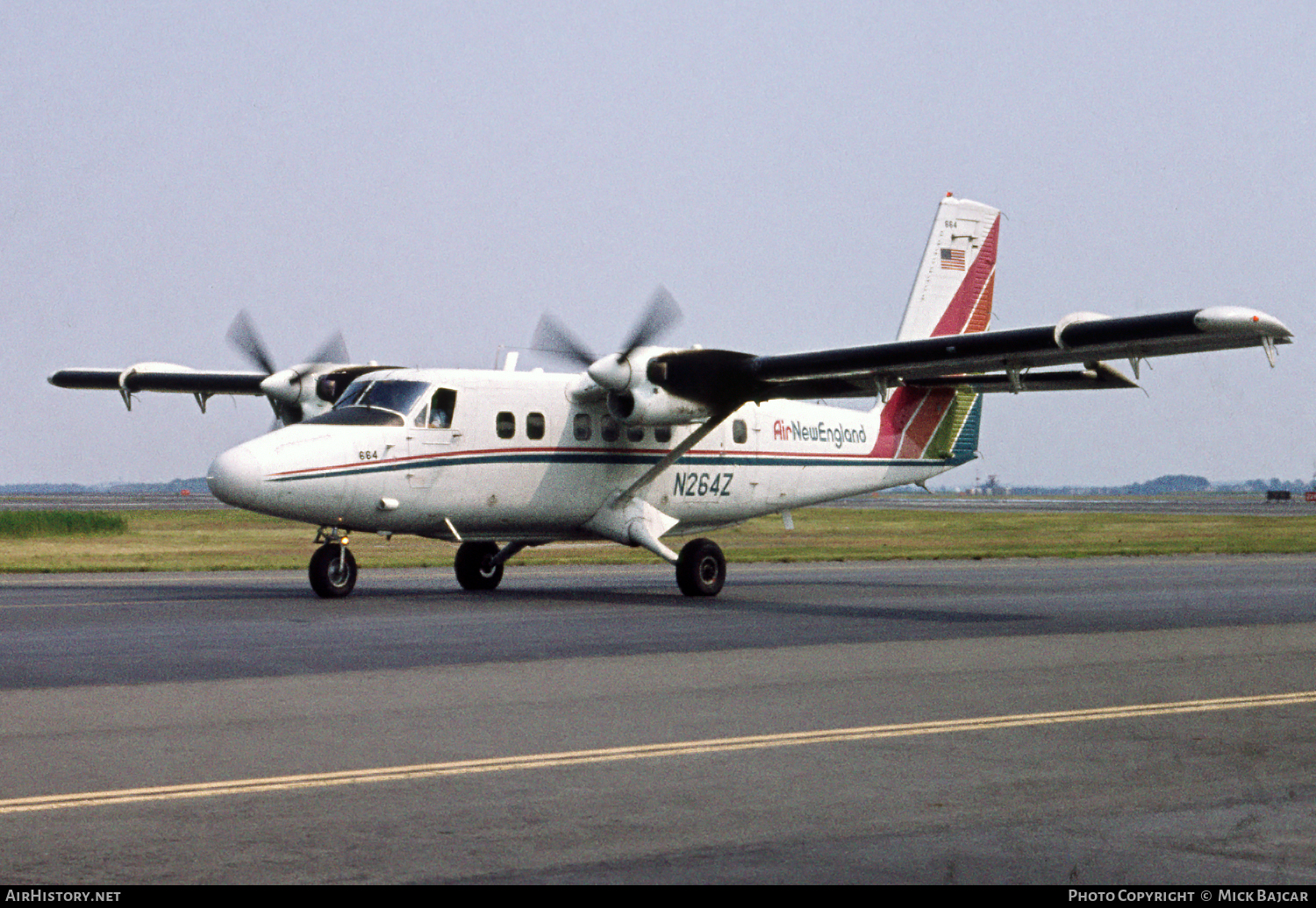 Aircraft Photo of N264Z | De Havilland Canada DHC-6-300 Twin Otter | Air New England | AirHistory.net #101554