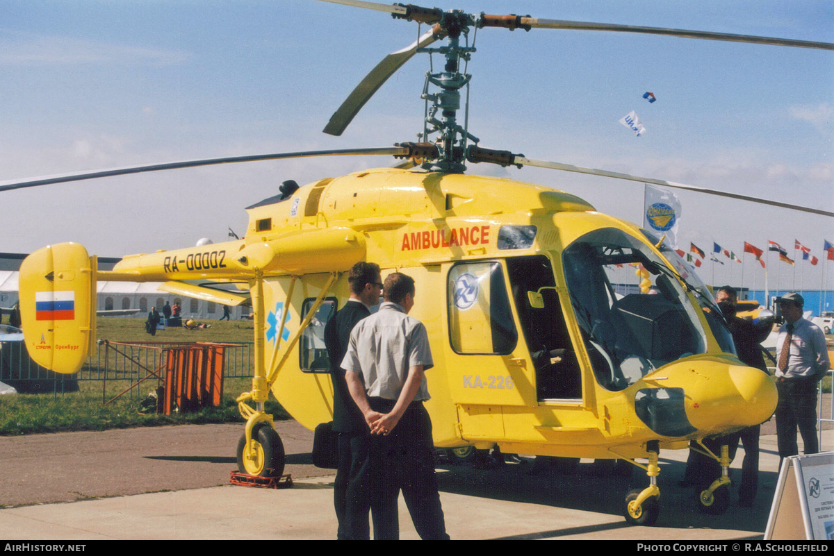 Aircraft Photo of RA-00002 | Kamov Ka-226 | MChS Rossii - Russia Ministry for Emergency Situations | AirHistory.net #101563