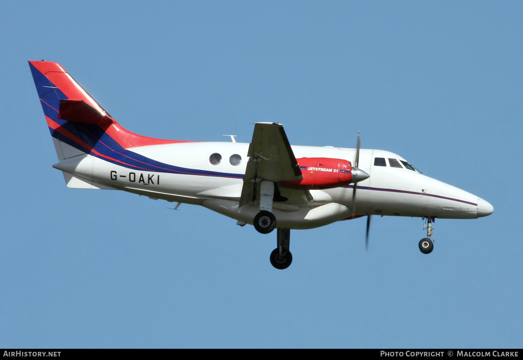 Aircraft Photo of G-OAKI | British Aerospace BAe-3101 Jetstream 31 | AIS Airlines | AirHistory.net #101573