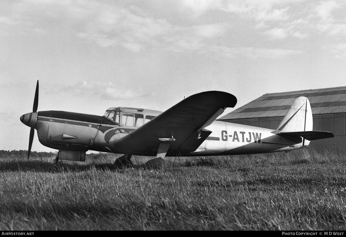 Aircraft Photo of G-ATJW | Nord 1101 Noralpha | AirHistory.net #101581