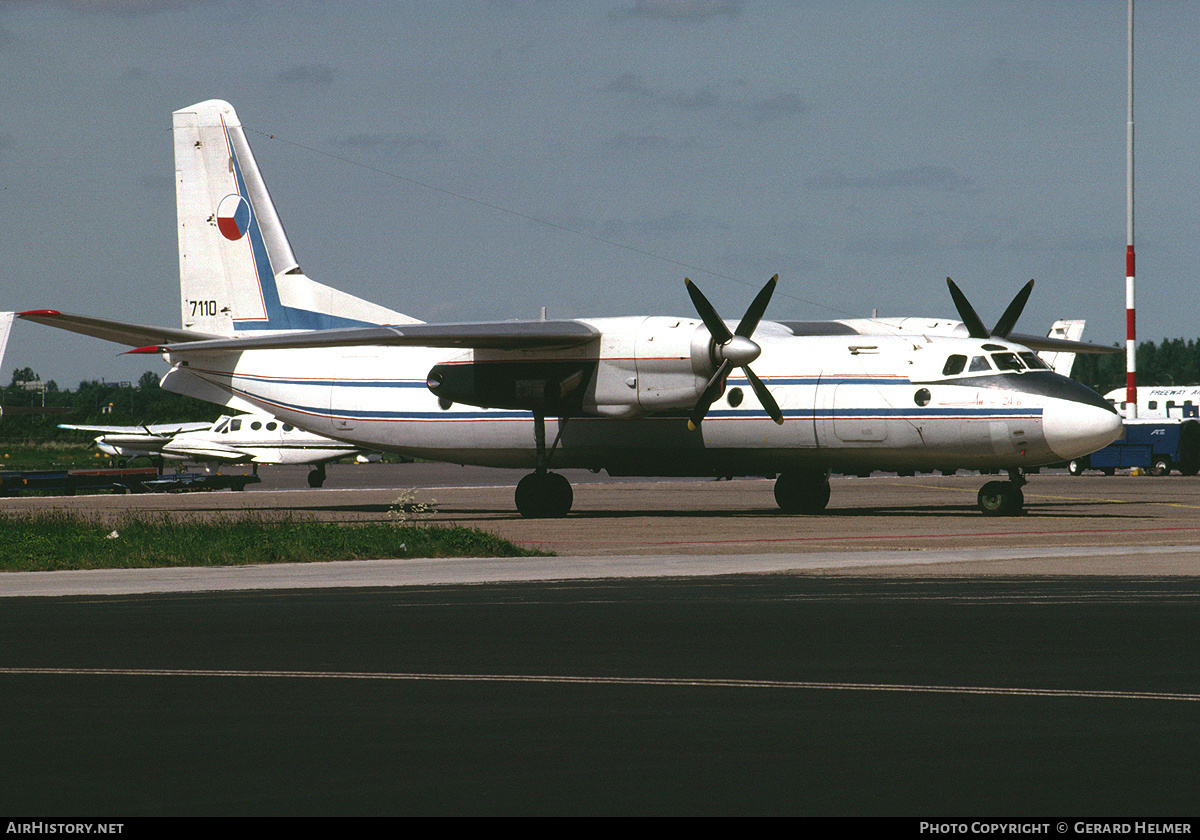 Aircraft Photo of 7110 | Antonov An-24V | Czechia - Air Force | AirHistory.net #101585