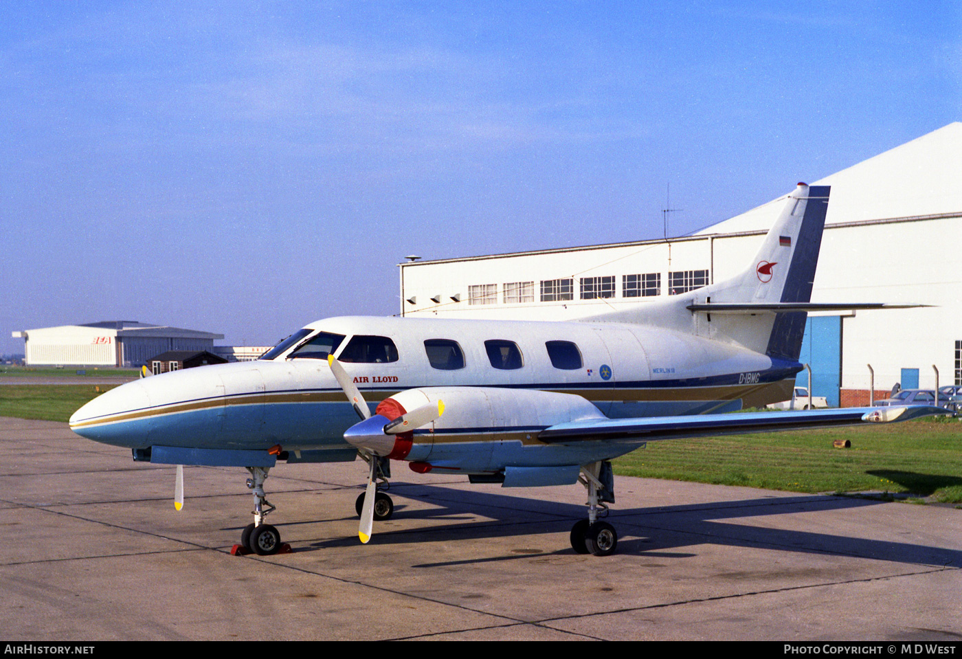 Aircraft Photo of D-IBMG | Swearingen SA-226T Merlin III | Air Lloyd | AirHistory.net #101586