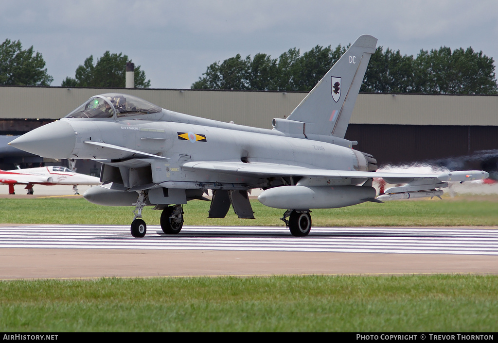 Aircraft Photo of ZJ919 | Eurofighter EF-2000 Typhoon F2 | UK - Air Force | AirHistory.net #101598