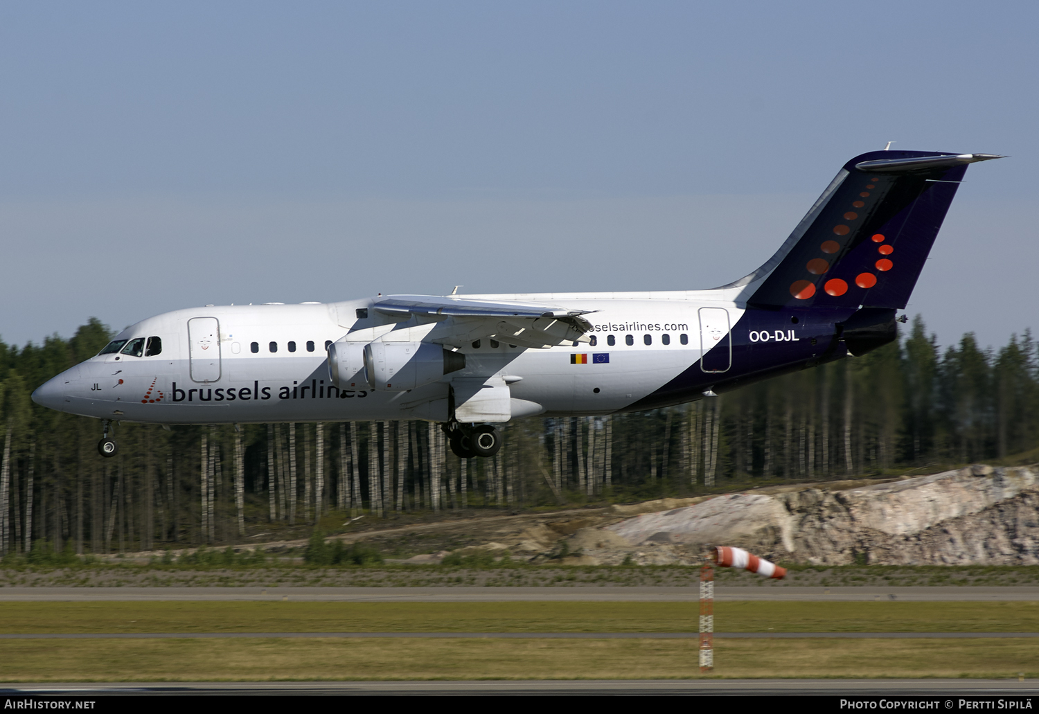 Aircraft Photo of OO-DJL | British Aerospace Avro 146-RJ85 | Brussels Airlines | AirHistory.net #101610