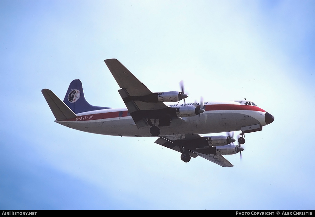 Aircraft Photo of G-AVIY | Vickers 786D Viscount | BKS Air Transport | AirHistory.net #101638