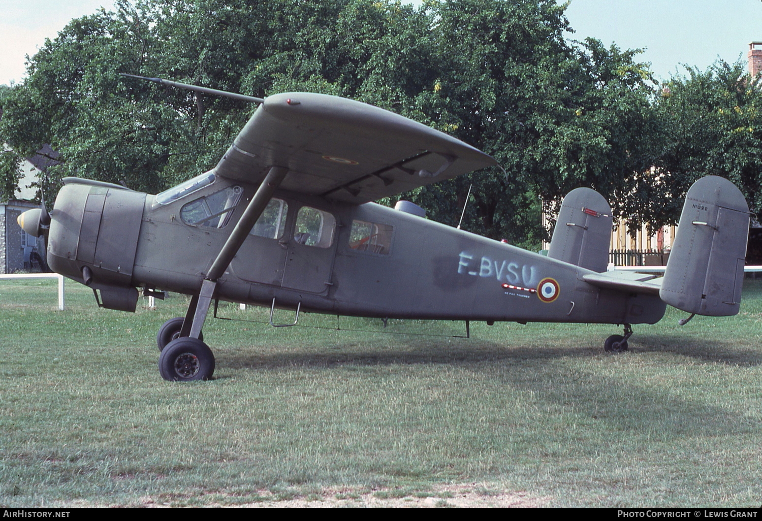 Aircraft Photo of F-BVSU | Max Holste MH.1521M Broussard | AirHistory.net #101644