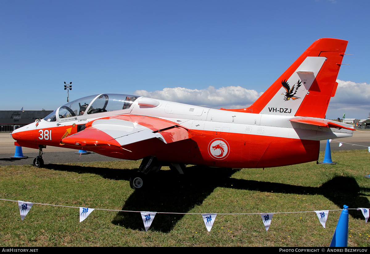 Aircraft Photo of VH-DZJ / 381 | SIAI-Marchetti S-211 | Singapore - Air Force | AirHistory.net #101659