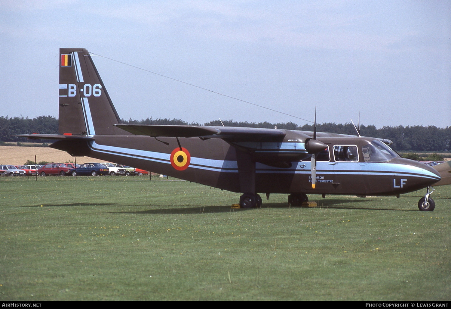 Aircraft Photo of B-06 | Britten-Norman BN-2A-21 Islander | Belgium - Army | AirHistory.net #101679