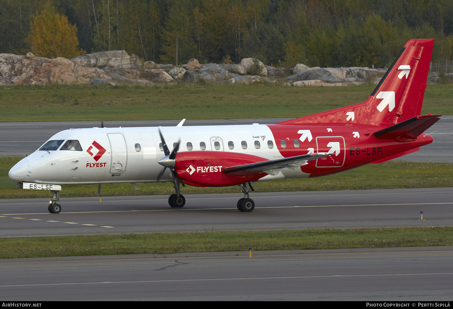 Aircraft Photo of ES-LSF | Saab 340A | Flyest | AirHistory.net #101687